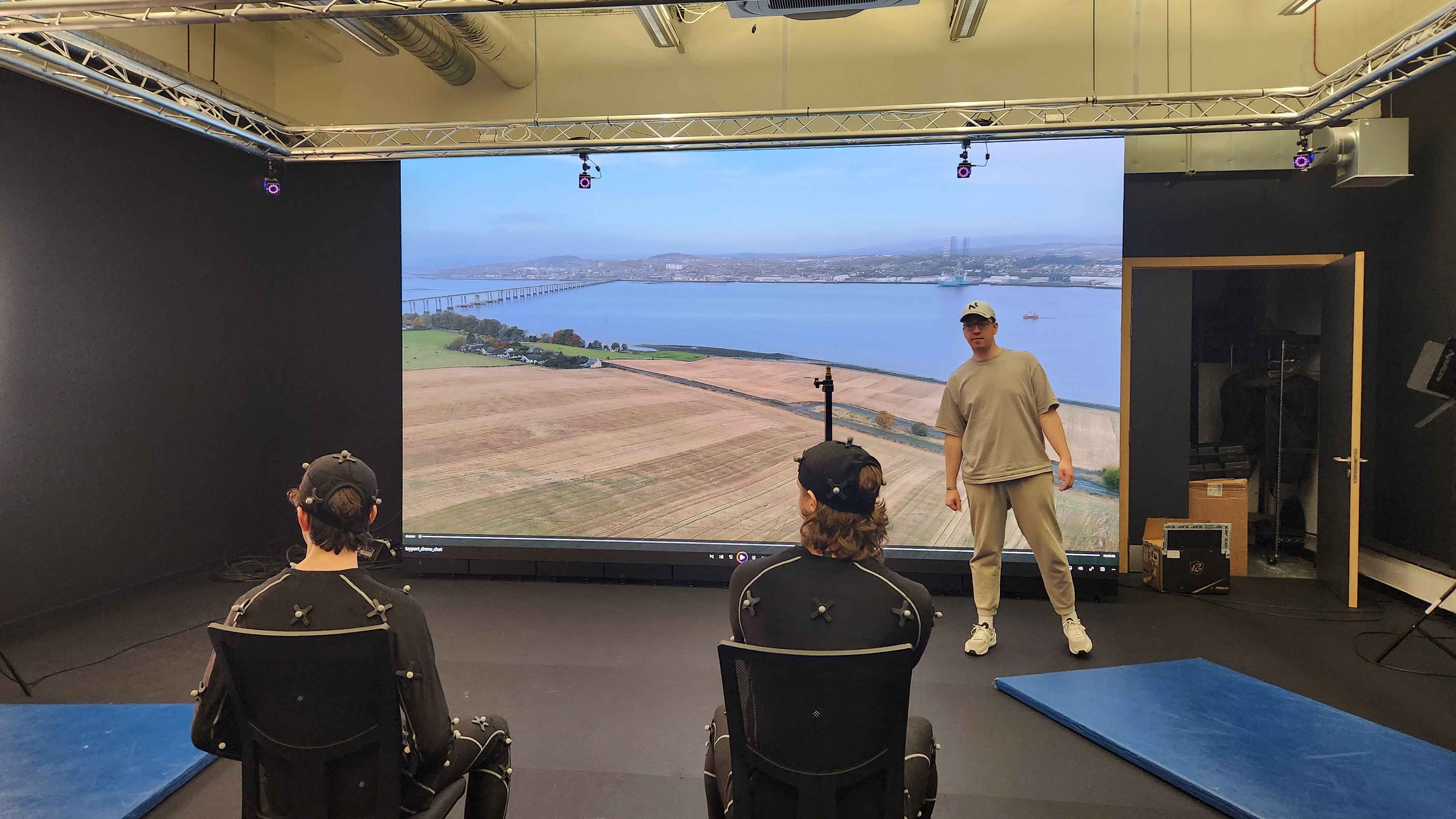 Motion capture session