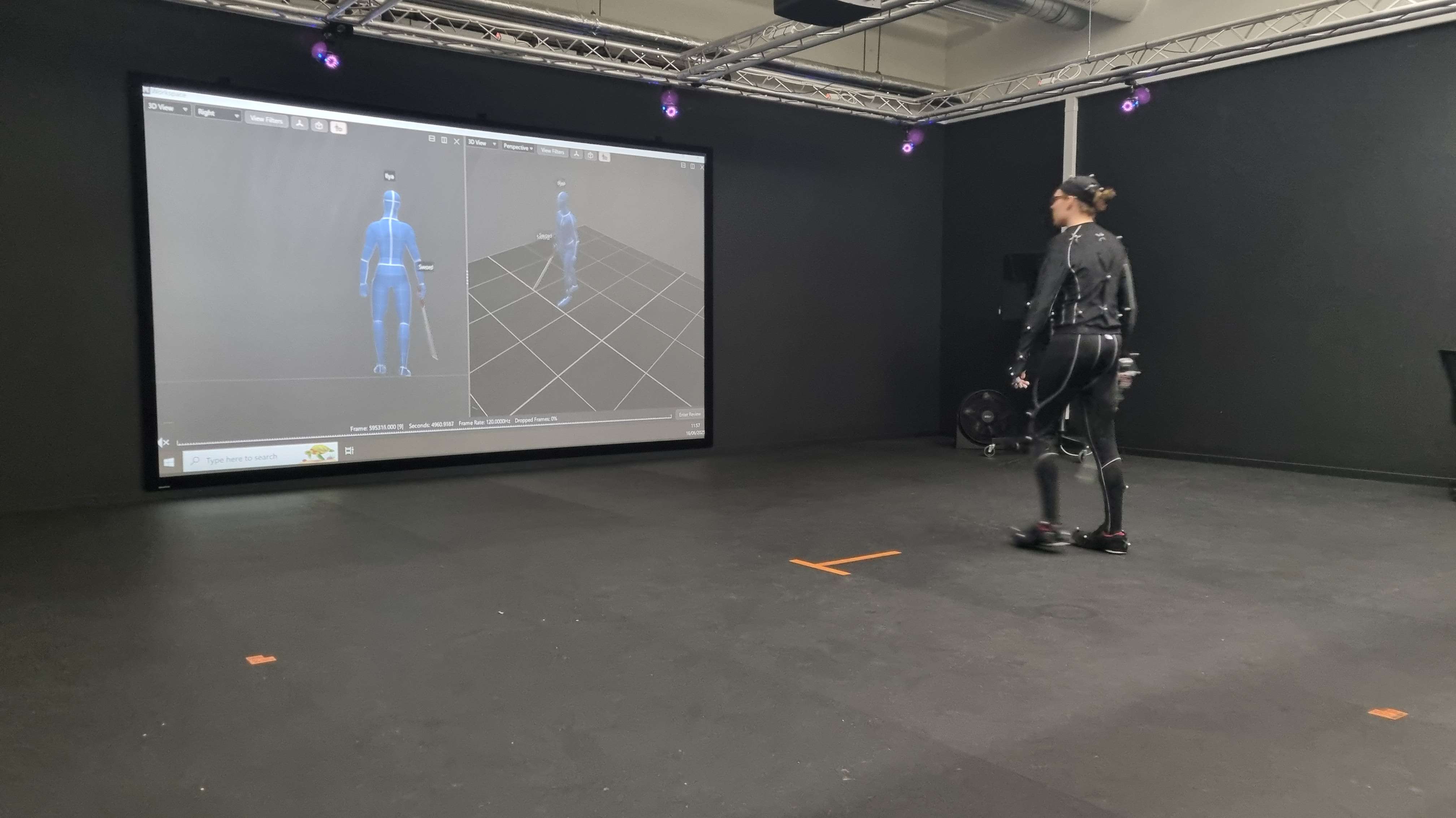 Motion capture performance