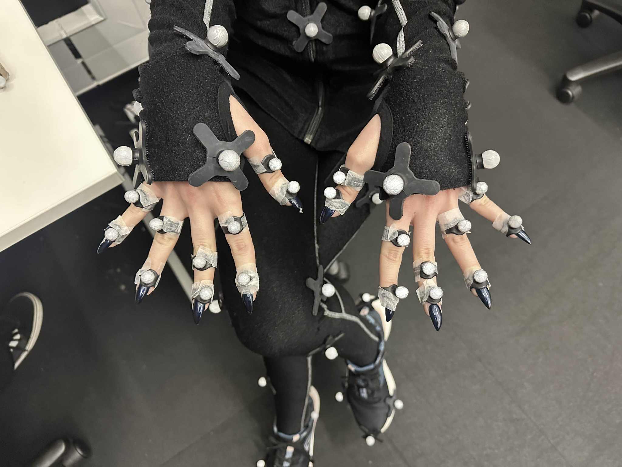 Motion capture data visualization